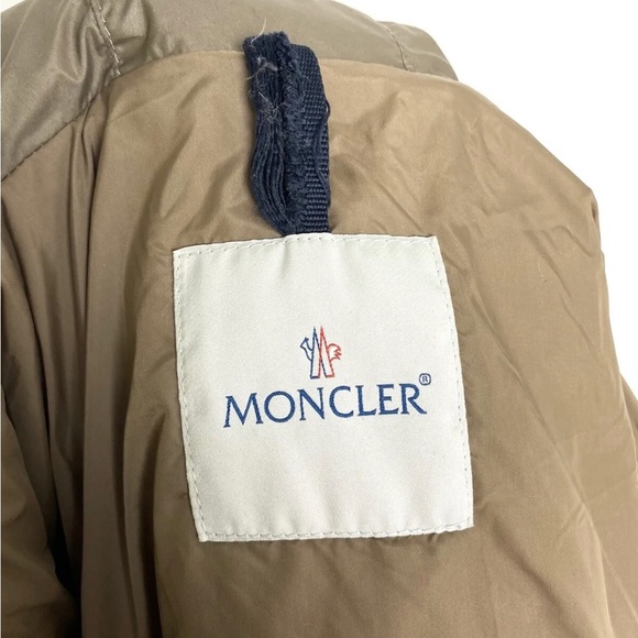 Moncler size large in tan color super cute light but warm - Picture 5 of 15
